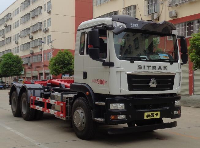 程力威牌CLW5257ZXXZ6車(chē)廂可卸式垃圾車(chē)