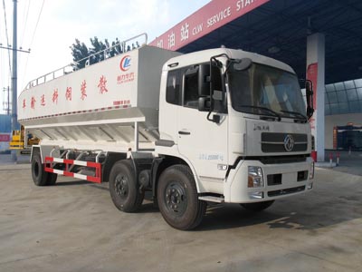 東風天錦小三軸30方散裝飼料運輸車
