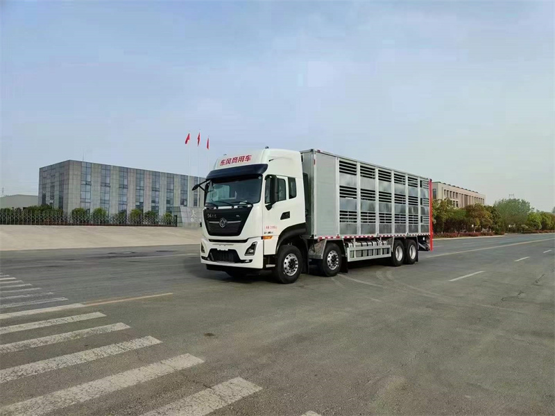 正大（湛江）智能化種豬場東風(fēng)天龍鋁合金恒溫運豬車來幫忙