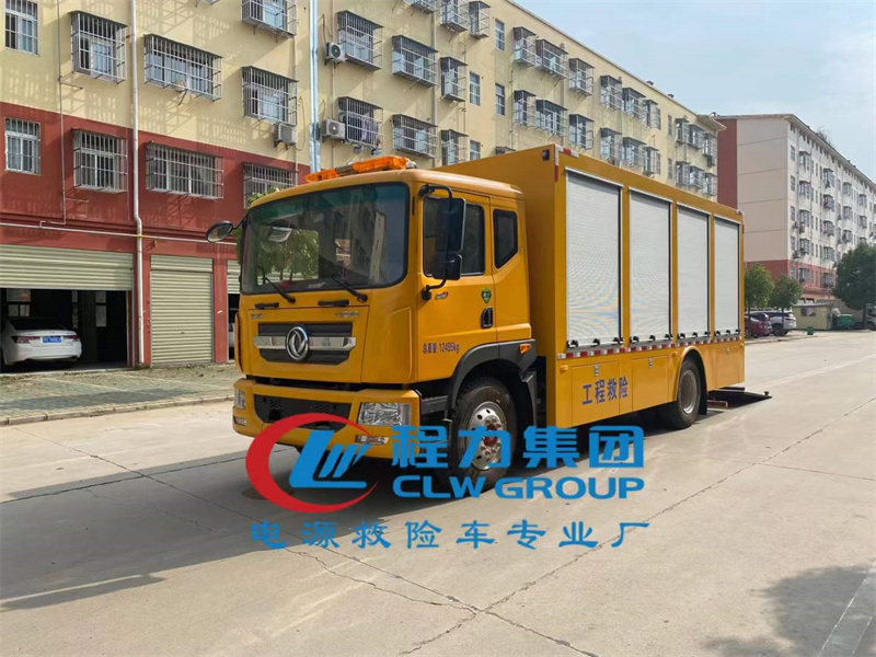多利卡D9救險(xiǎn)排澇車(chē)-快速搶險(xiǎn)、搶修作業(yè)的工程搶修專(zhuān)用車(chē)