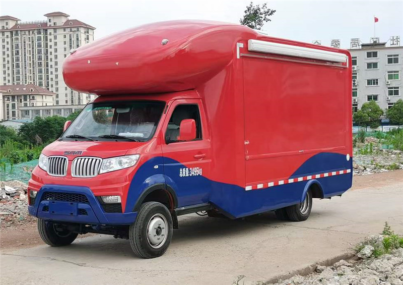 程力純電動(dòng)餐車(chē)移動(dòng)廚房小吃車(chē)